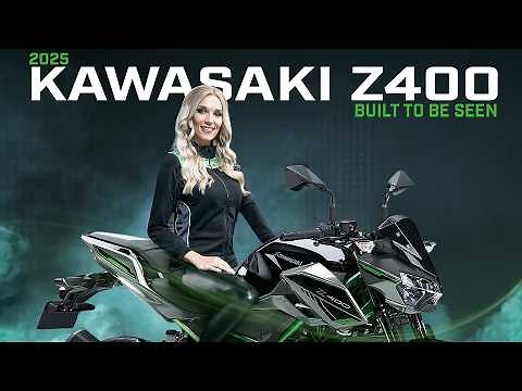2025 NEW KAWASAKI Z400 UNVEILED!!