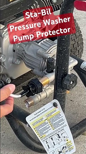Sta-Bil Pressure Washer Pump Protector #automobile # home improvements