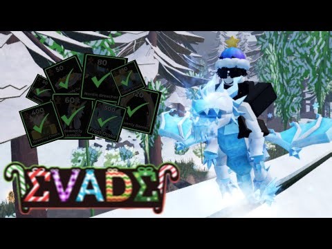 Evade Winter Holiday 2025 Event Pass FULL Showcase! (Roblox)