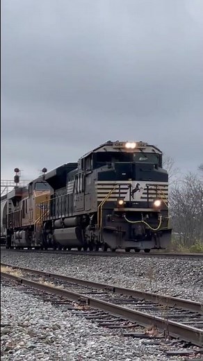 NS SD70ACE giving out a cool horn show