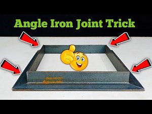A Simple Technique Of Cutting Angle Iron