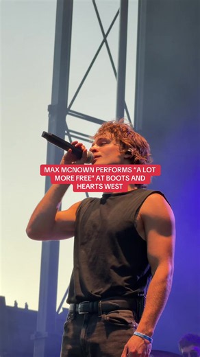 Max McNown A Lot More Free Boots and Hearts West live