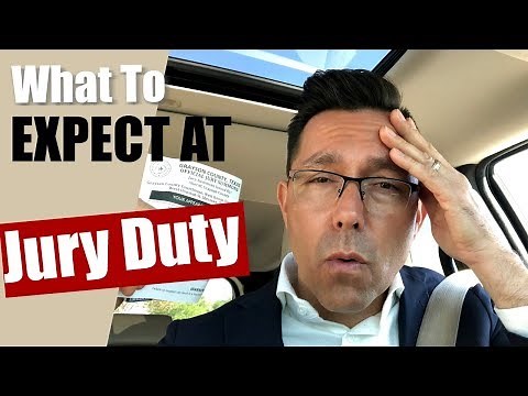 What to expect at Jury Duty