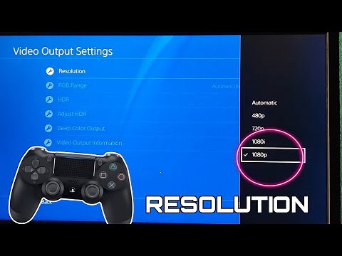 How to Change Resolution on PS4 - Easy Tutorial