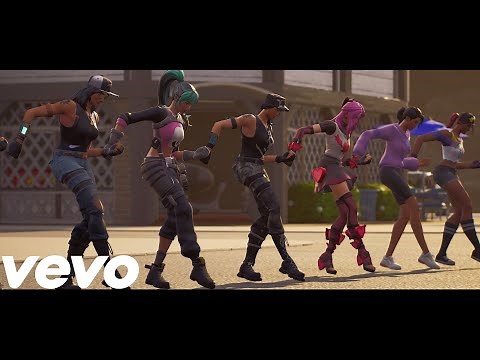 Fortnite - Jubi Slide (Official Fortnite Music Video) Aye Bay Bay Dance Song | Tik Tok Trend