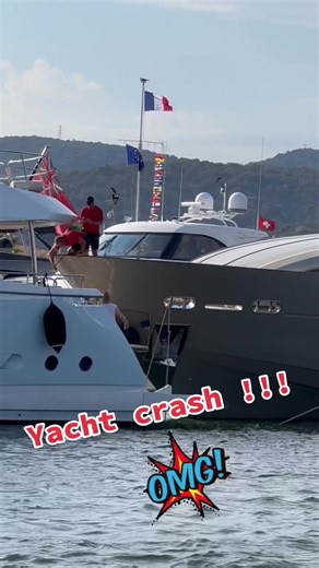Luxury Yacht Crash on the French Riviera