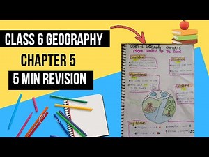 NCERT | Class 6th |Geography|Chapter -5 Major Domains of the Earth | Easy Notes
