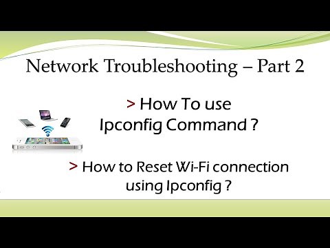 Ipconfig Command, flushdns,view, release and renew ip address of pc, laptop | windows 7 | 10