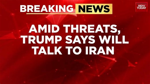 Donald Trump warns Iran as warships advance: 'No nuclear and stop killing protesters'