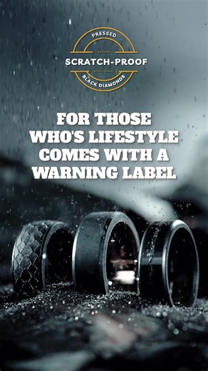 You want strength? Try a ring made of actual diamond. Manly Bands' Black Diamond is built from millions of diamond crystals, compressed into a single, solid band. No coating. No faking. Just a rugged, refined ring that can take anything life throws at it. And yeah — it looks damn good while doing it. Plus, with every purchase enjoy: 📦 Tactical Box 💍 FREE silicone band 💰 Money Back Guarantee 🚚 FREE Shipping 🔄 FREE Returns & Exchanges | Manly Bands