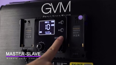 GVM 1500D RGB LED Video Light with Battery, 75W Video Lighting Kit with Bluetooth Control, 2 Packs Led Panel Light for Photography, YouTube Studio, Video Shooting, Conference,1128 Led Beads