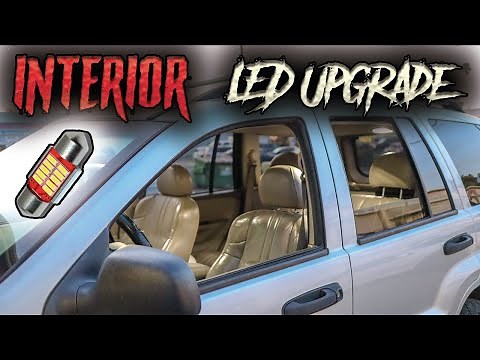 HOW TO INSTALL LED INTERIOR BULBS | Jeep Grand Cherokee WJ