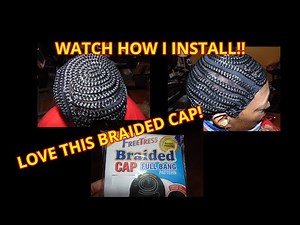 ALOPECIA/HAIR LOSS HAIRSTYLE PROTECTION CORNROW/BRAIDED CAP INSTALLATIION!