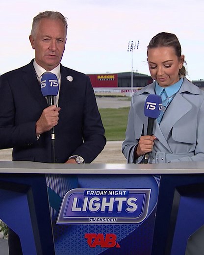 We're underway here on #FridayNightLights, but don't worry, we still have a massive FIVE Group One races yet to come 🤯 Tune in LIVE on Trackside 1 and trackside.co.nz | Trackside NZ