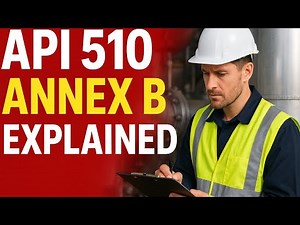 API 510 Annex B Explained | Pressure Vessel Inspection |