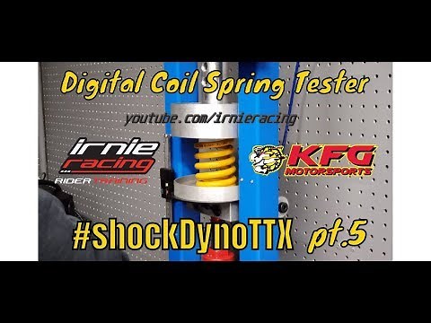 Ohlins TTX GP - Digital Coil Spring Tester @ KFG Motorsports pt.5 | Irnieracing4k