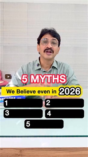 5 Myths we innocently Believe even in 2026 | Sensora ToothPaste