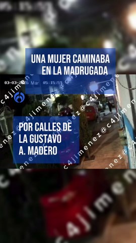 ¡De terror! 🔴 Así logró escapar una mujer de un sujeto que la perseguía en la Gustavo A. Madero. 😨 Se desconoce qué quería hacerle, pero autoridades ya lo buscan. #noticias #Tiktokinforma #tiktokmehizover #seguridad