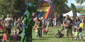 The 10TH annual PBS Rocky Mountain Kids Fun Fest was held today in Lincoln Park