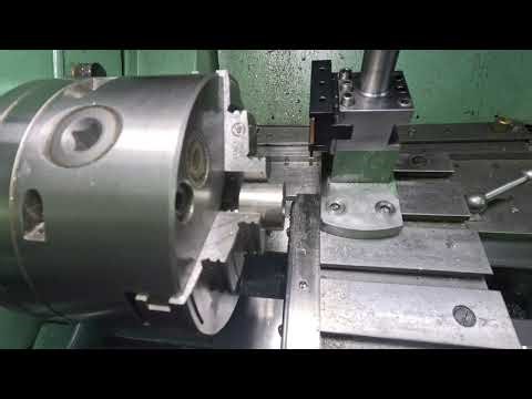 Myford parting tool, and new workshop additions