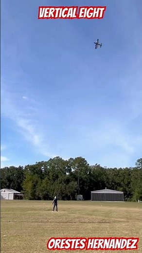 Vertical eight Orestes control line stunt