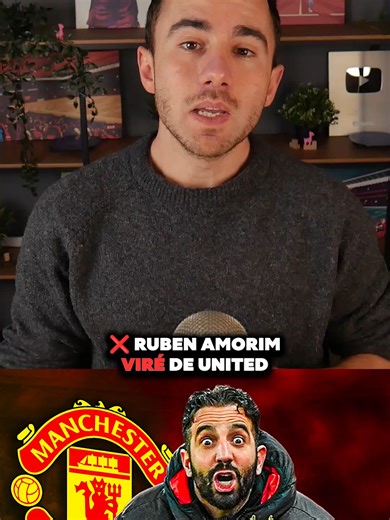 Ruben Amorim n’est officiellement plus l’entraîneur de Manchester United. Le club a communiqué officiellement sur sa séparation avec celui qui était sur le banc depuis le 1er novembre 2024. #RubenAmorim #manchesterunited #ManU #ManUTD #Manchesterunitedfc #rubenamorin #Amorim #Premierleague #Premierleaguefootball #TalkMyFootball