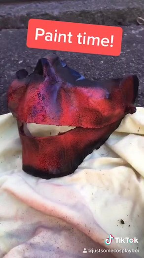 DIY Moving Jaw Mask Tutorial