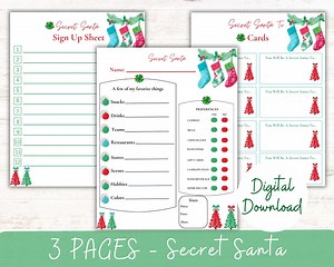 Wichtel Fragebogen Bundle: Büro Geschenkbörse (Digitaler Download) - Etsy.de