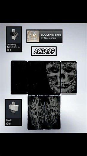 Roblox outfit ideas That Hit Different..#shorts