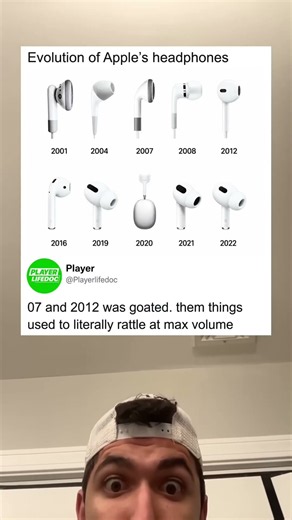 How Apple headphones evolved over the years