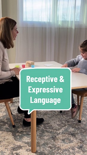 Watch as we effortlessly go between receptive and expressive language targets in this easy and engaging activity. #language #speechtherapy #preschool #kindergarten #grade1 #esl #homeschool #slp #educationalmaterials
