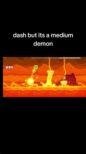 Geometry Dash Level 100080980: Dash But It's a Medium Demon