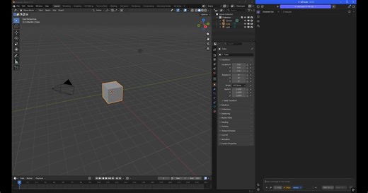 Testing Blender MCP with a free local LLM, Qwen 3.6 35ba3b q4, 5x speedSurprisingly capable for not having any specific training and a minimal set of instructions:create 420 randomly shaped objects placed randomly within reasonable distance of the center point filling a sphere shape, give each one a unique random cute name followed by a logical and succinct prefixsystem prompt:You are a Blender (the open source 3D modeling program) expert and are able to interact with it via the Blender MCP prot