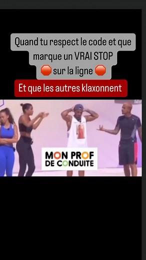 Ne faites pas d’infraction pour faire plaisir ou par peur du klaxonne, respecter le code #stop #monprofdeconduite #permis #permisdeconduire | Mon Prof de Conduite