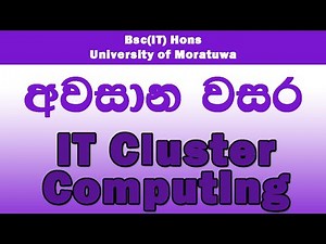cluster computing 5 - parallel architectures