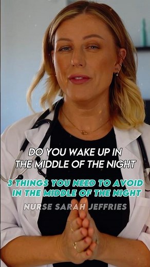 3 quick tips - what NOT to do when you wake up in the middle of the night (Sleep better)
