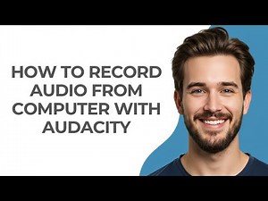 How To Record Audio From Computer With Audacity - GUIDE!