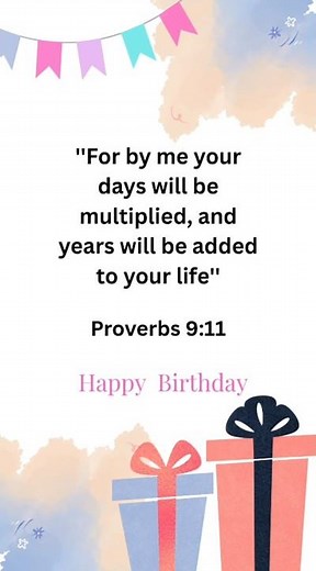 Best Bible verse for birthdays | Birthday Wishes #shorts #bibleverse #birthdaywishes #happybirthday