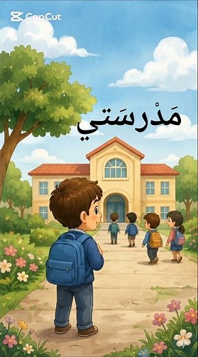 محفوظة مدرستي للصف الأول الأبتدائي بالصور الذهنية#اول_ابتدائي#تعليم_الأطفال#صور_ذهنية#محفوظات