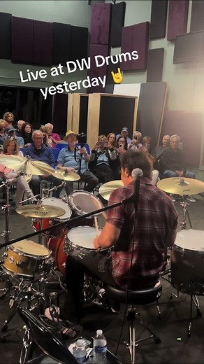 Live Drumming Performance at DW Drums Oxnard