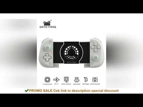 DATA FROG X3 Wireless Controller for Android Game Controller for Samsung Galaxy for PUBG Mobile for