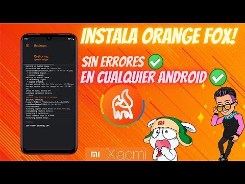 INSTALL ORANGE FOX!! How to install Orange Fox on XIAOMI AND ANY ANDROID?