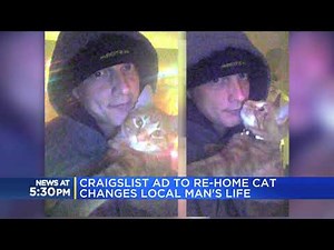 Craigslist ad to re-home cat changes local man's life