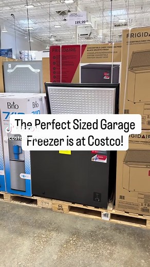 Affordable Garage Deep Freezer at Costco
