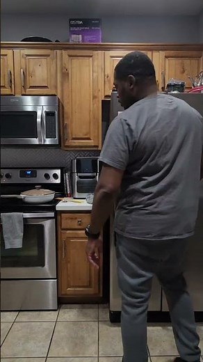 My wife cooking