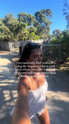 plot twist there’s actually nothing random about it at ALL life contains suffering, it always has & it always will for like a week or so after really coming to terms with this, it made me think what was the point - if there’s always going to be bad and ‘suffering’ then why am I putting all this work in to avoid it? but what no one really explains is this: you can’t escape suffering completely — but you can choose how it effects you my suffering used to look like avoidance, numbing, distraction, 