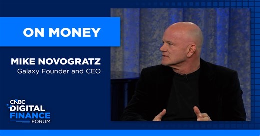 Mike Novogratz on Bitcoin losses at the CNBC Digital Finance Forum