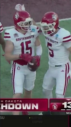 WILD touchdown from South Dakota 😱 #shorts