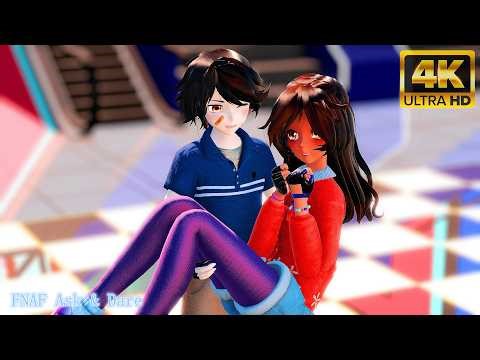 FNAF MMD 3D Ask & Dare #3🎭: CC x Cassidy Proposal💍& Gregory x Cassie Princess Carry!👑AU Fandom Story