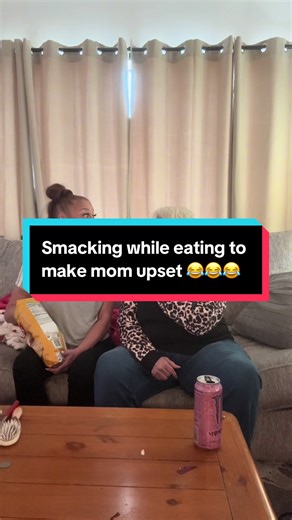 Smacking while eating #prank #family #mom #eatingsounds #prank | prank
